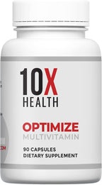 10X Health Optimize Multivitamínico para hombres \u2013 90 cápsulas...