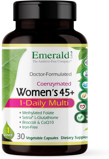 EMERALD LABS Multivitamínico 1-Diario para Mujeres 45+ - Multivitam...