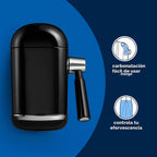 SodaStream Art Paquete de Máquina para Hacer Agua con Gas en Negro,...