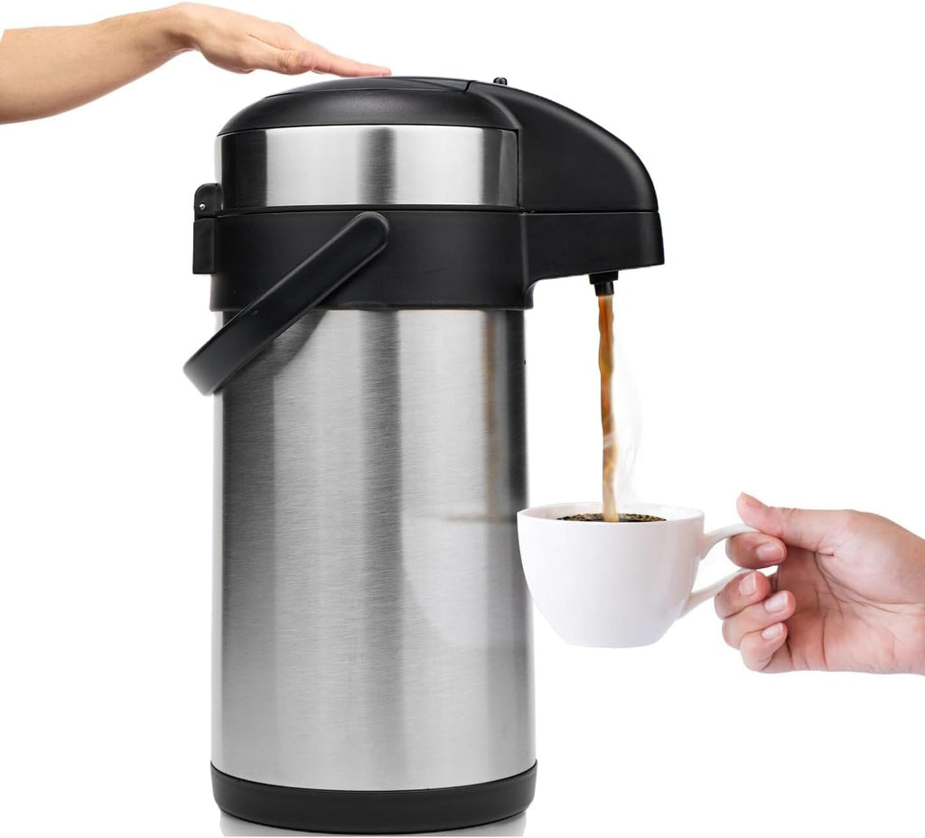 Airpot - Dispensador de café con bomba \u2013 Jarra de café aislada...