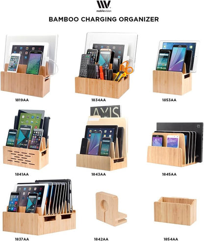 MobileVision organizadores y estantes de bamboo, Apple reloj solo a...