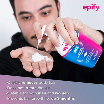 Epify - Crema de depilación íntima para hombres y mujeres, línea de...