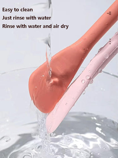 Silicone Facial Mask Brush, 2 In 1 Double Sided Facial Scrubber Bru...