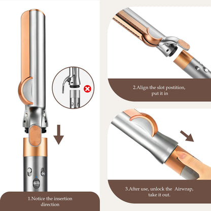 SAZIKA Accesorio de flujo de aire para Dyson Airwrap Styler, acceso...