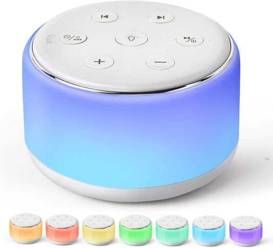 Máquina de Sonido Blanco FamiSym para Bebés para Dormir con Luz Noc...
