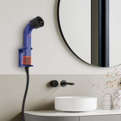 Boweike Organizador de montaje en pared compatible con el secador d...