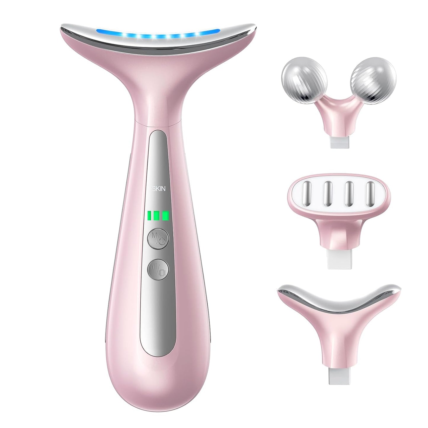 AZMAVO Dispositivo de cuidado de belleza multiárea 4 en 1 con cabez...