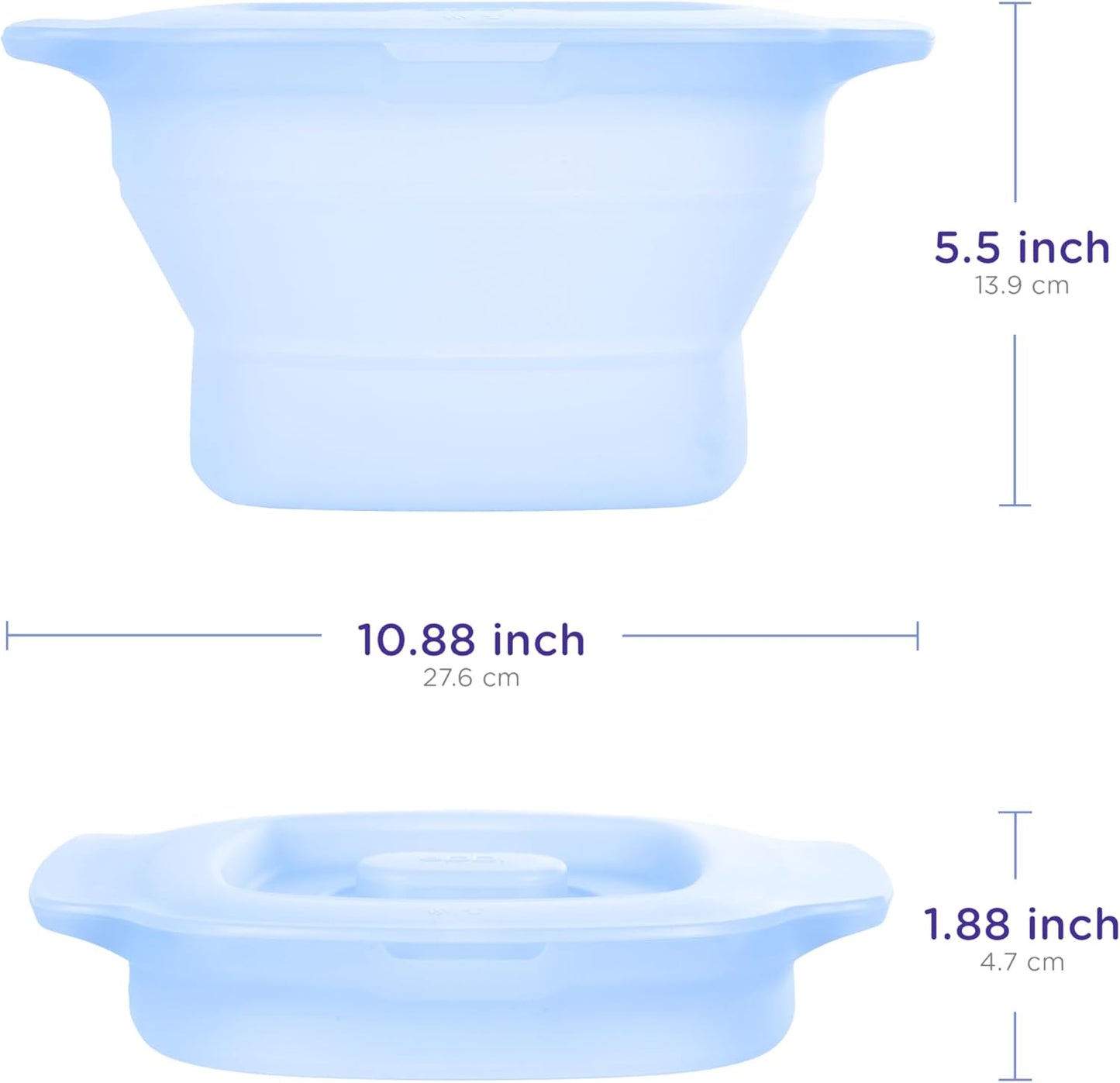 Ubbi Esterilizador de vapor plegable para microondas para biberones...