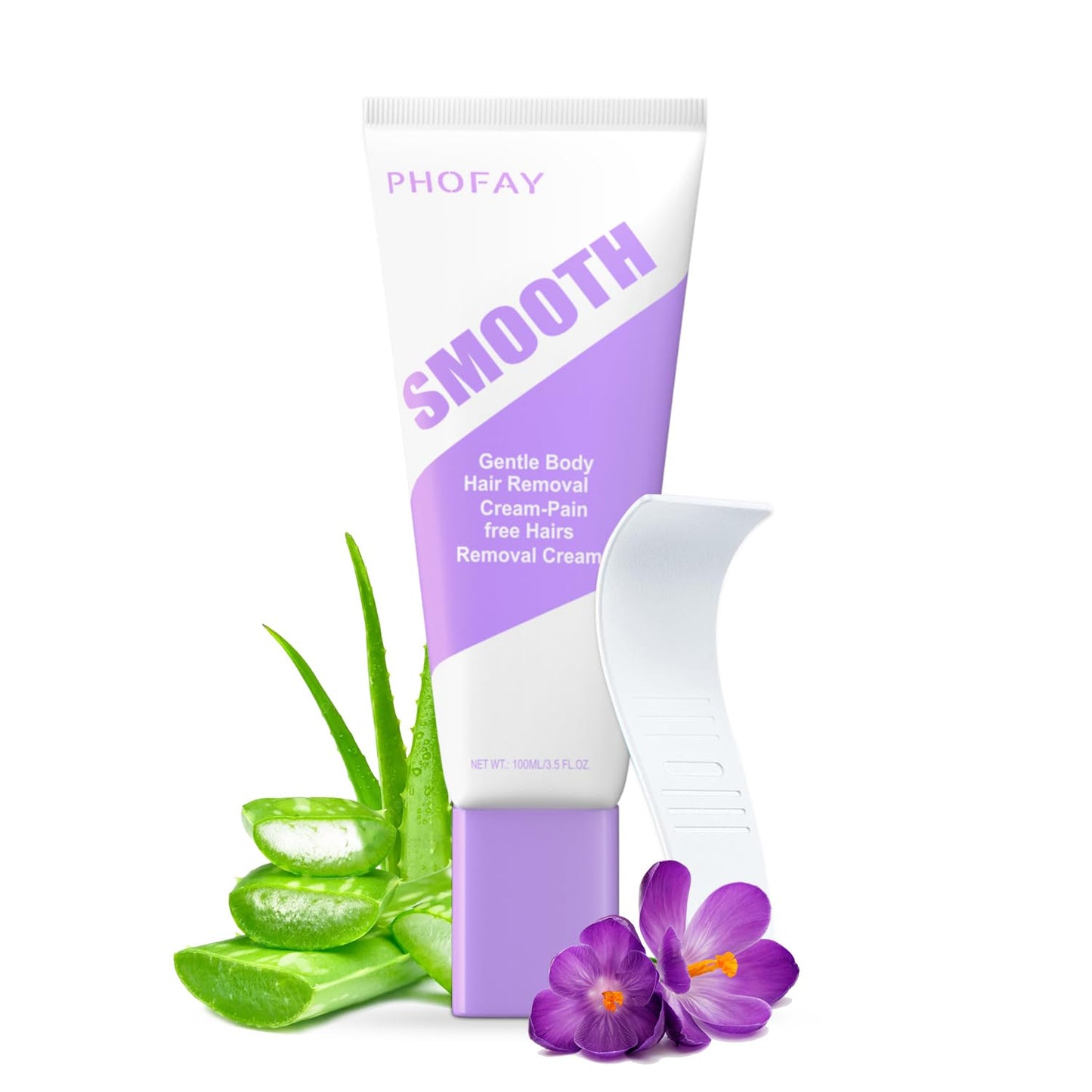 PHOFAY Crema depilatoria para hombres y mujeres, piel sensible, de...