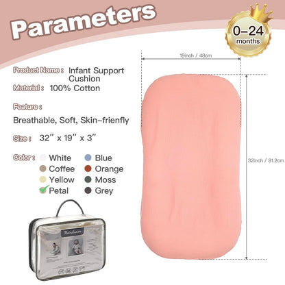 Infant Support Cushion - Baby Support Cushion for Newborn, 0-24 Mon...