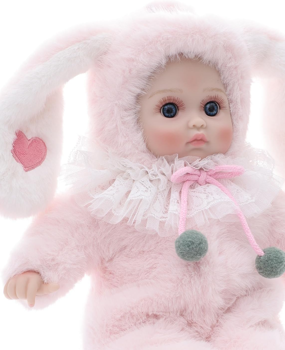 Cloveray Muñecas de bebé, muñeca realista de cuerpo suave de 15 pul...