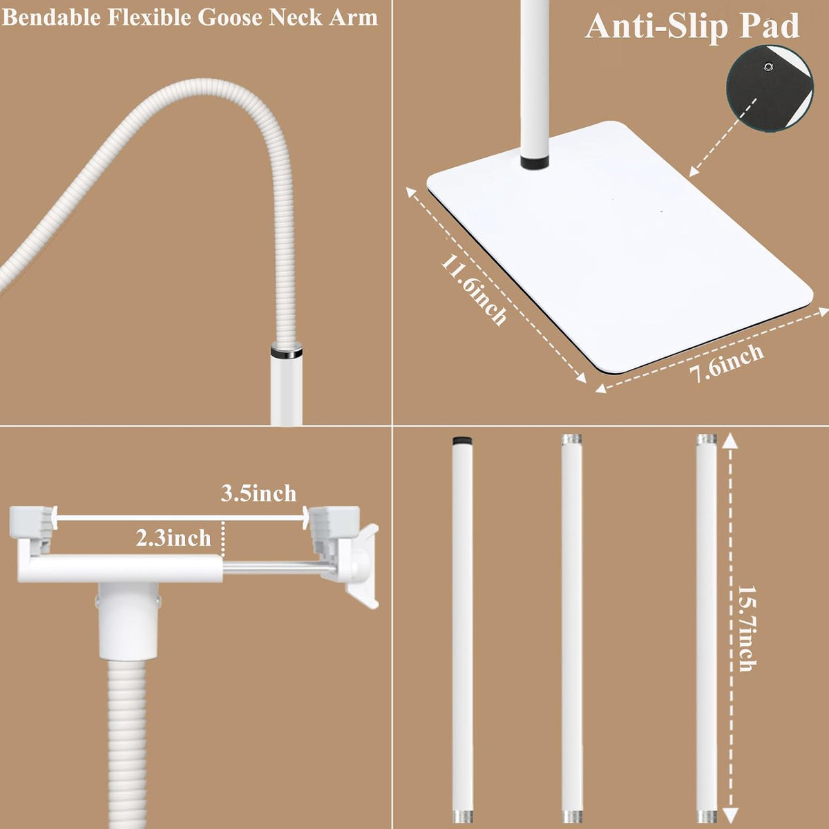 EYSAFT Soporte de piso para monitor de bebé, compatible con Nanit P...