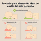 Paquete de 2 almohadas para niños de 2 años a 5,13 x 18 pulgadas (n...