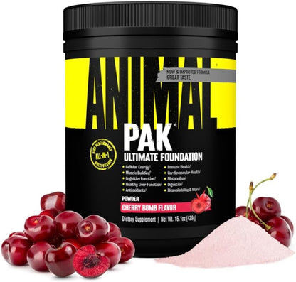 Animal Pak - Práctico Polvo Vitamínico y Suplemento Todo en Uno - Z...