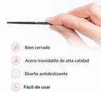 VEYES INC Pinzas de pestañas para extensiones de pestañas, pinzas d...