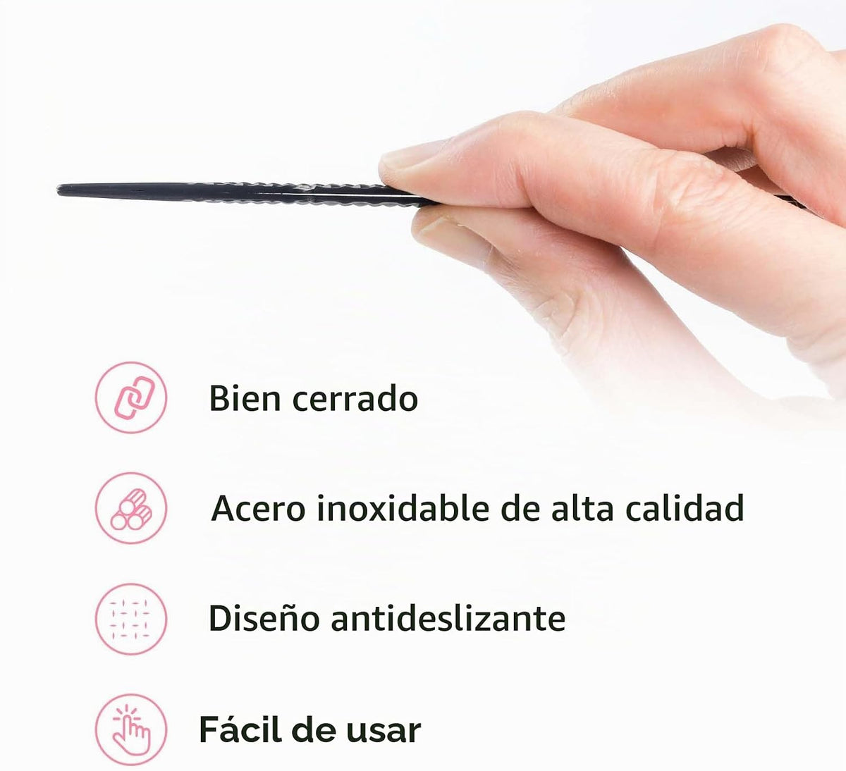 VEYES INC Pinzas de pestañas para extensiones de pestañas, pinzas d...