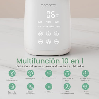 Momcozy Calentador de Biberones, Calentadores de Biberones Rápidos...