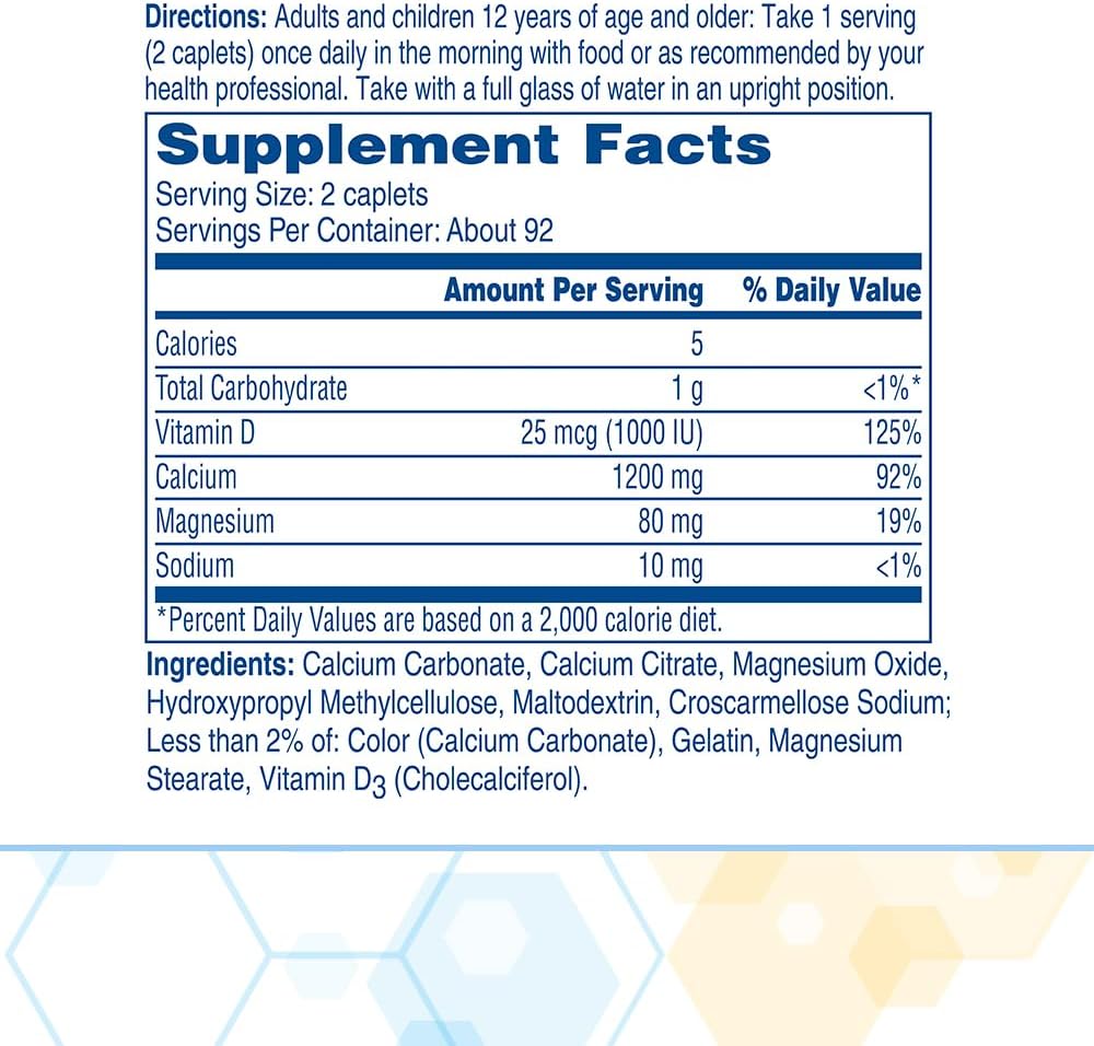 Citracal Liberación Lenta - Calcio 1200 mg con Vitamina D3, Magnesi...