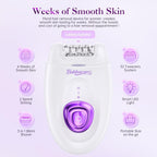 Depiladora para mujeres, dispositivo de depilación facial inalámbri...