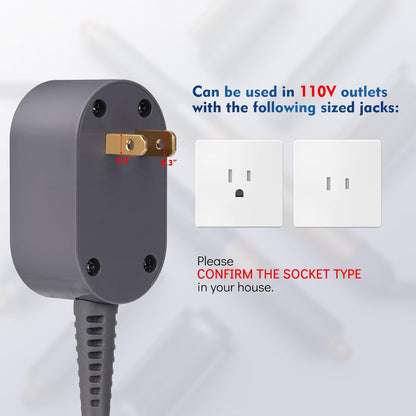 Hair Styler - Cable de alimentación de repuesto compatible con Dyso...
