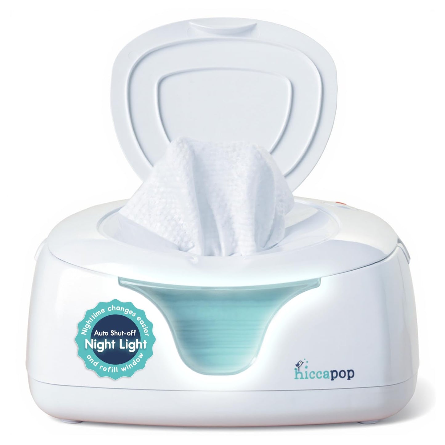 Hiccapop Calentador de toallitas para bebés y dispensador de toalli...