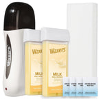 Waxers Kit de Cera con Rodillo Kit de Cera Roll-on para Depilación...