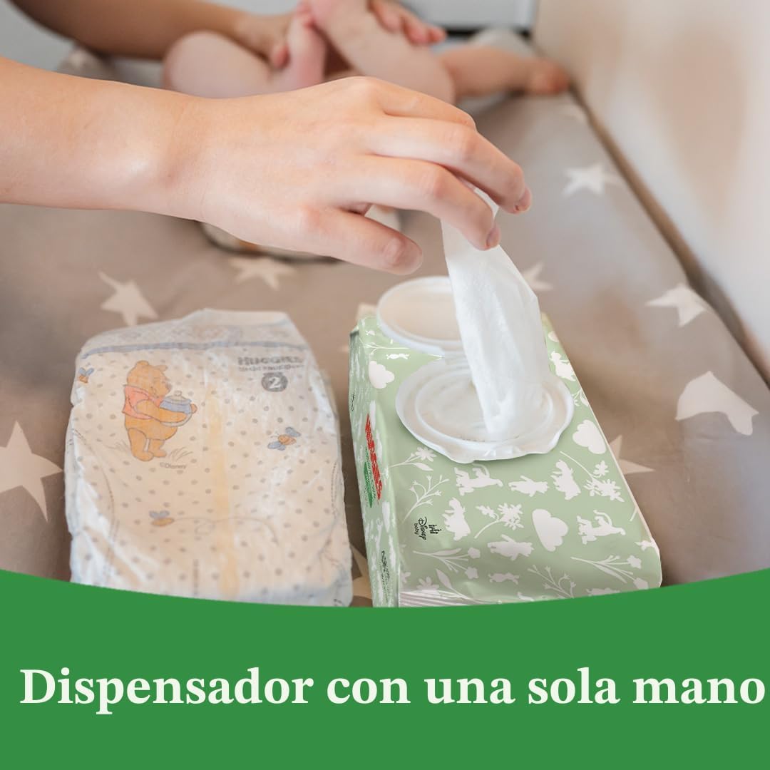 Huggies - Toallitas para bebés Natural Care Sensitive, sin perfume,...