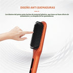 MEGAWISE - Cepillo alisador de cabello con apagado automático iónic...