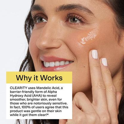 CLEARSTEM - CLEARITY The Blackhead Dissolver - Suero de ácido mandé...
