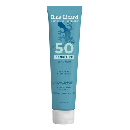 Blue Lizard Protector solar mineral sensible SPF 50, loción, 100% p...