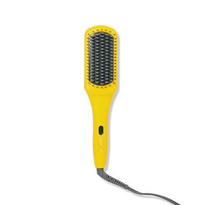 Drybar The Brush Crush - Cepillo alisador térmico para alisar el cabello, alisador de pelo para un cabello suave y sin encrespamiento, soplado con calidad de salón