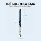 BabylissPRO Rizador profesional Nano Titanium con barril extendido\...