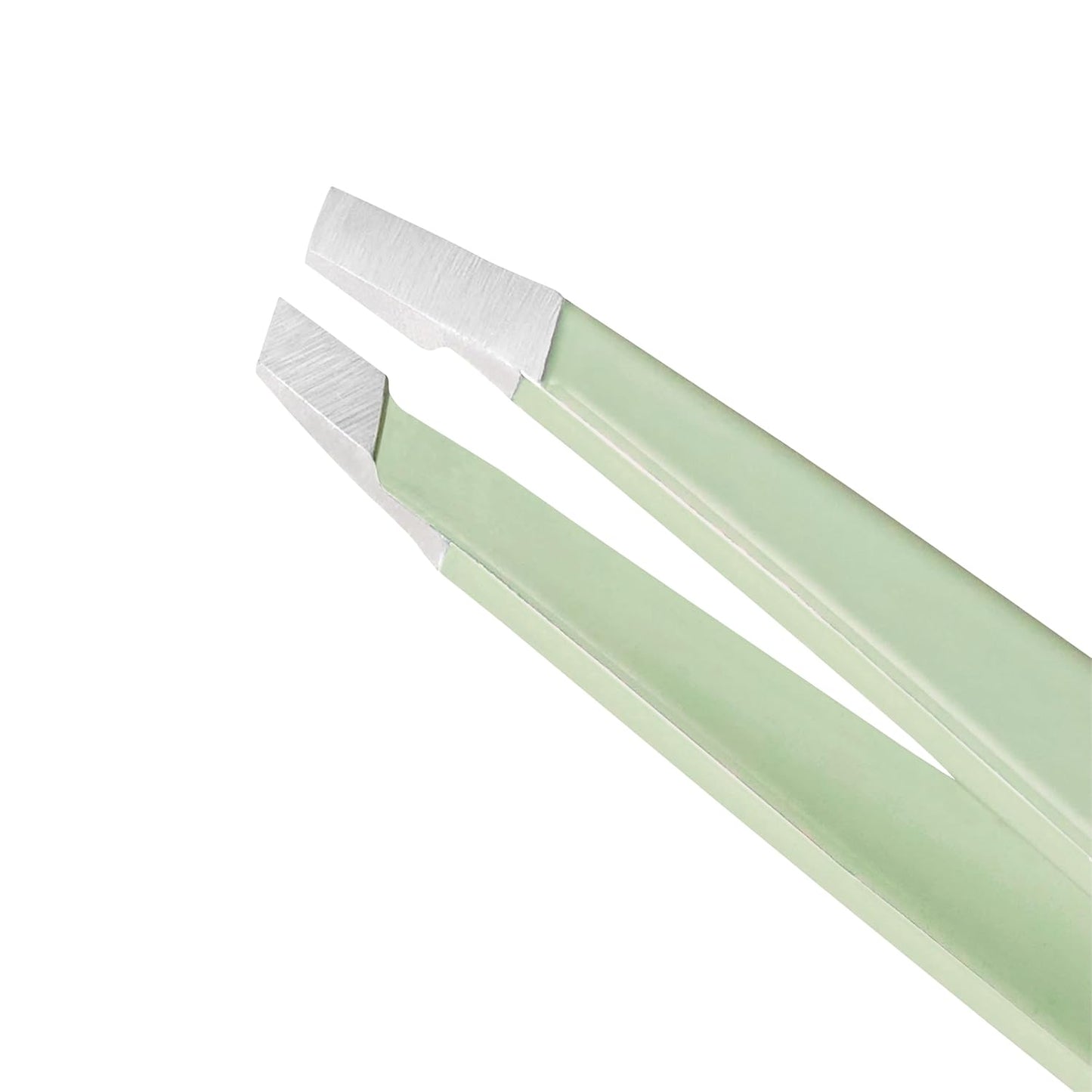 Tweezerman Pinzas inclinadas de acero inoxidable - Pinzas para ceja...
