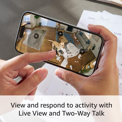 Cámara para interiores con movimiento Ring: ve lo que pasa en tu ca...
