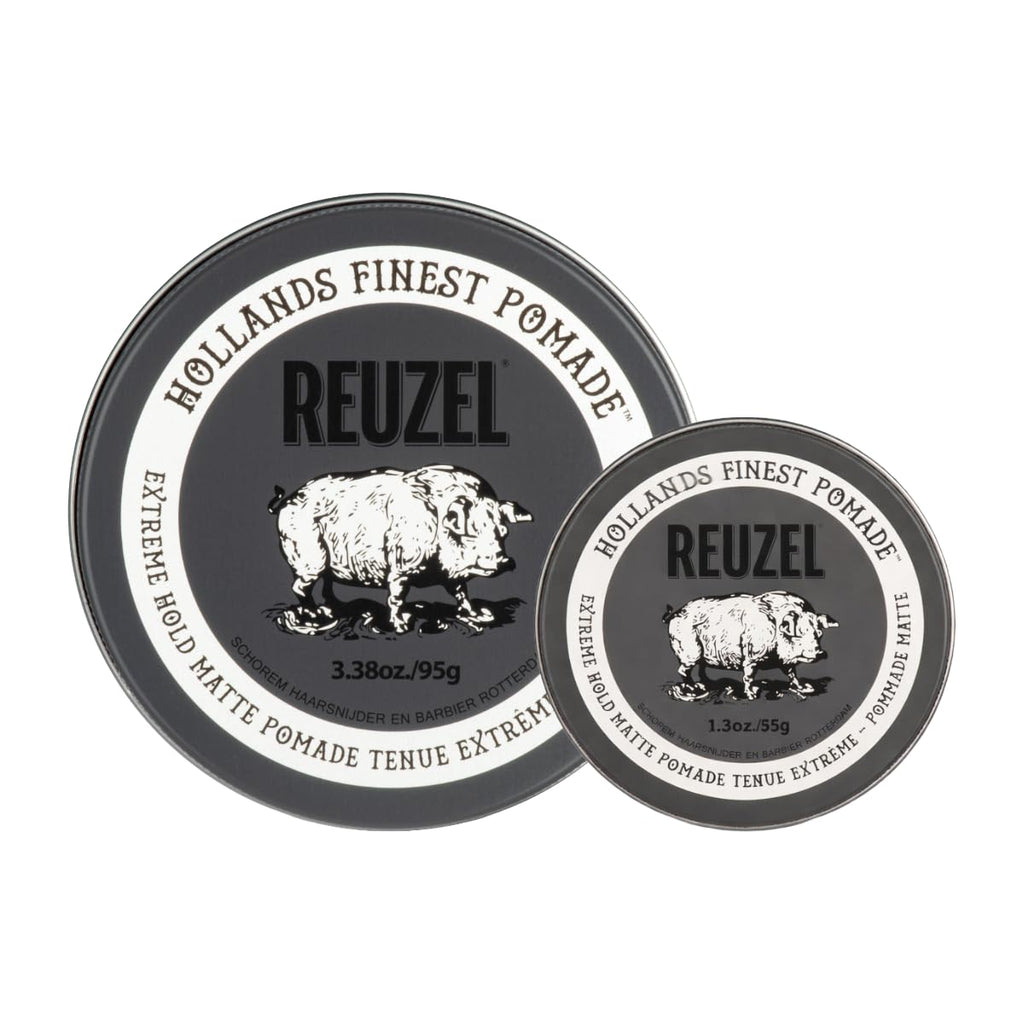 REUZEL Extreme Hold Matte Clay 2026 - Juego de viaje por carretera,...