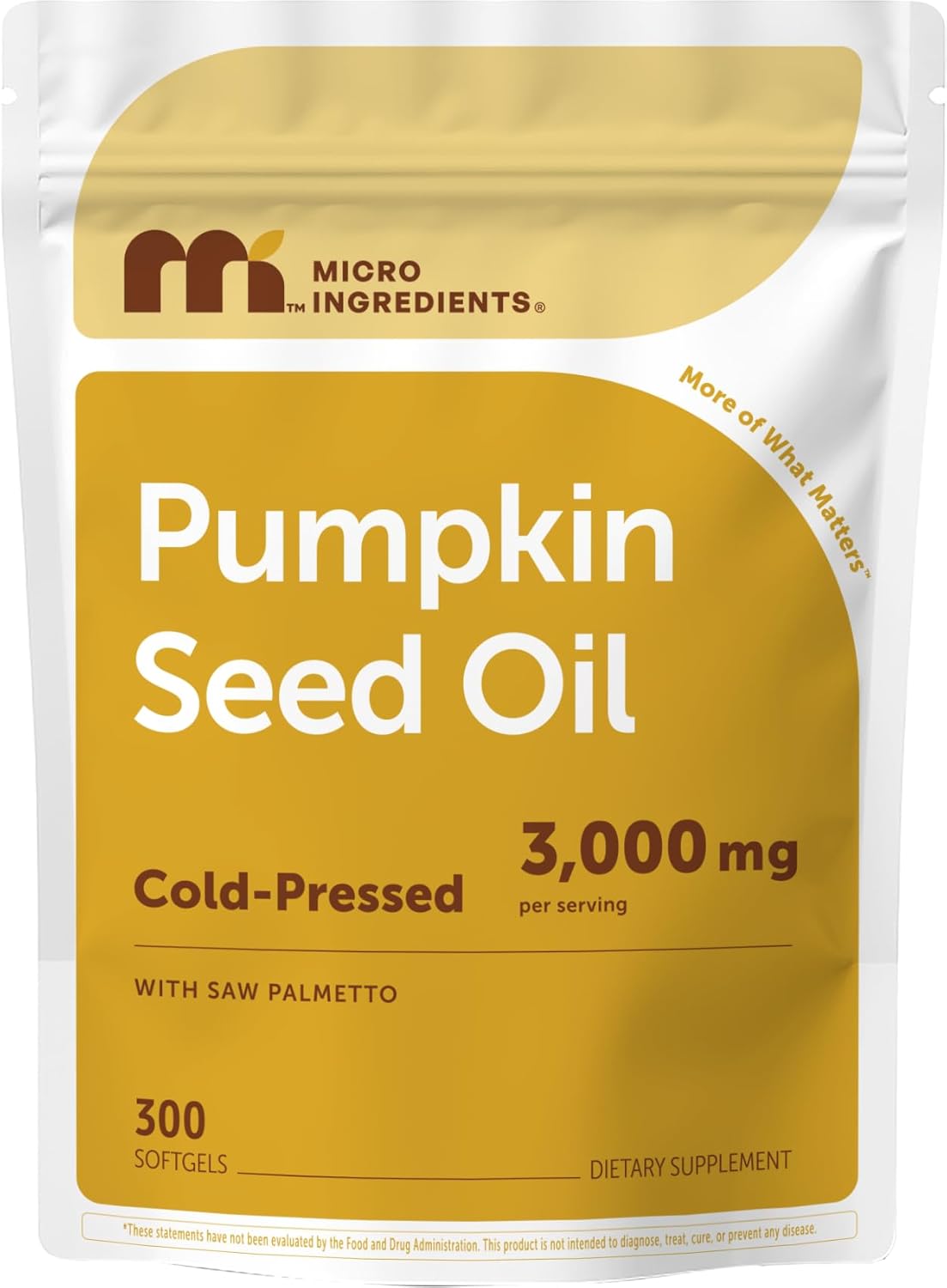 Micro Ingredients Aceite de semilla de calabaza con palma enana, 30...