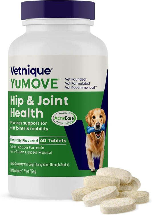 YuMOVE - Suplemento para cadera y articulaciones para perro, fuerza...