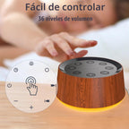 Máquina de Sonido de Ruido Marrón con 30 Sonidos Relajantes, Luz No...