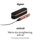Dyson Plancha Airstrait™, alisadora de cabello húmedo para secar, s...