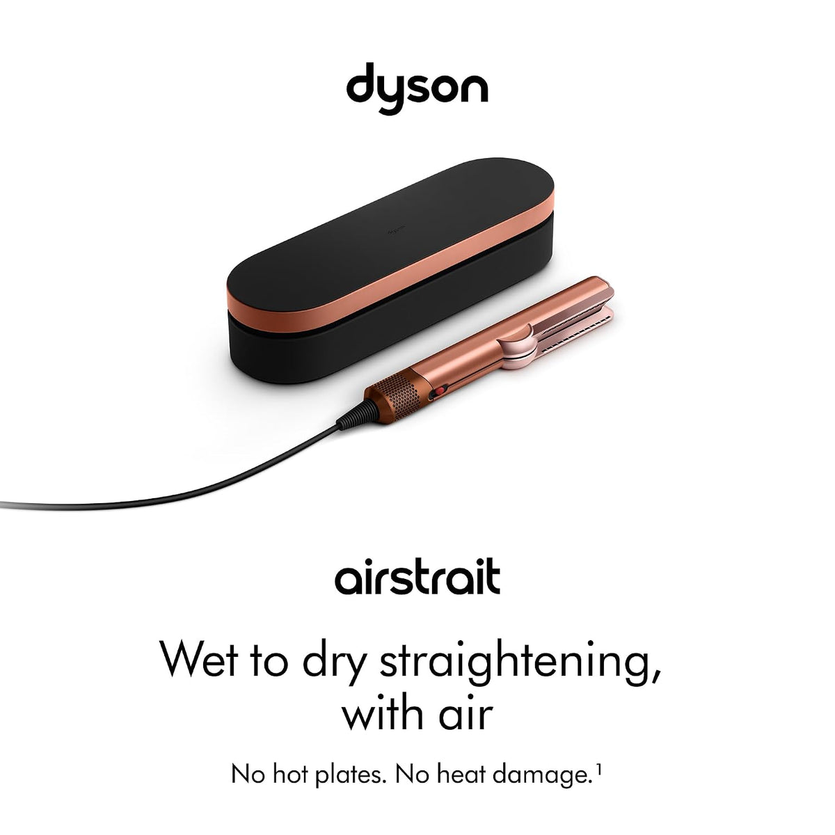 Dyson Plancha Airstrait™, alisadora de cabello húmedo para secar, s...