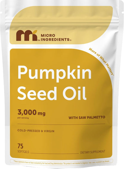 Micro Ingredients Aceite de semilla de calabaza con palma enana ame...