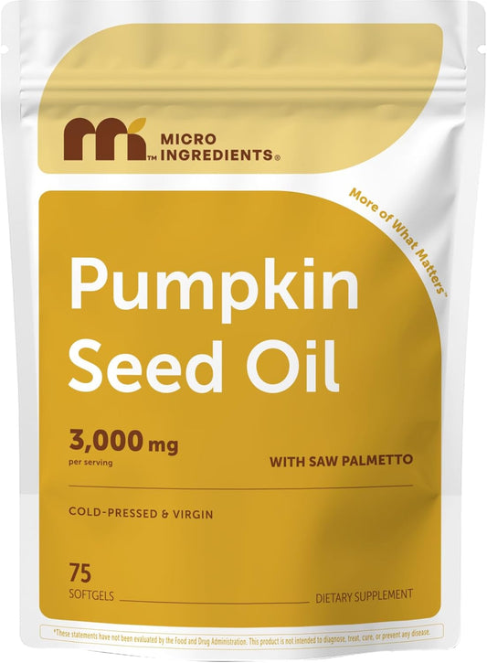 Micro Ingredients Aceite de semilla de calabaza con palma enana ame...