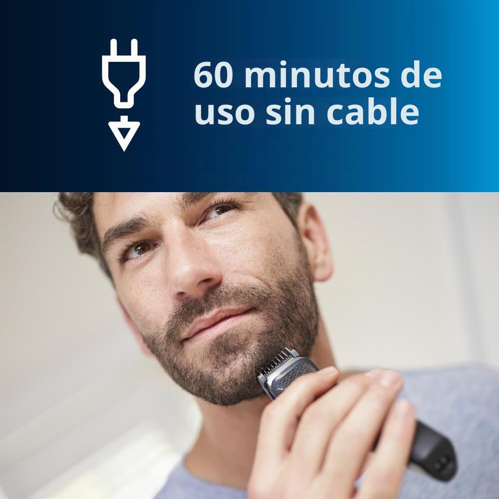 Norelco Philips Multigroom 3000 Series, recortadora todo en uno, re...