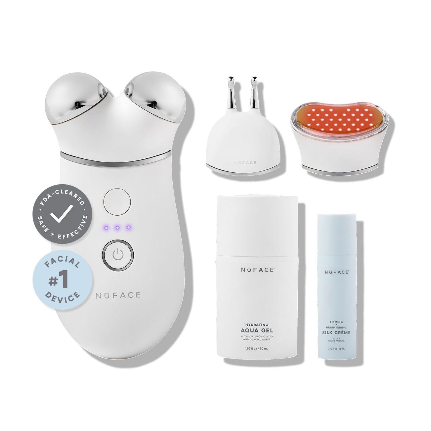 NuFACE Trinity+ Dispositivo Facial de Microcorriente, Reductor de A...