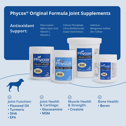 Phycox Suplemento para articulaciones de perro masticables suaves,...