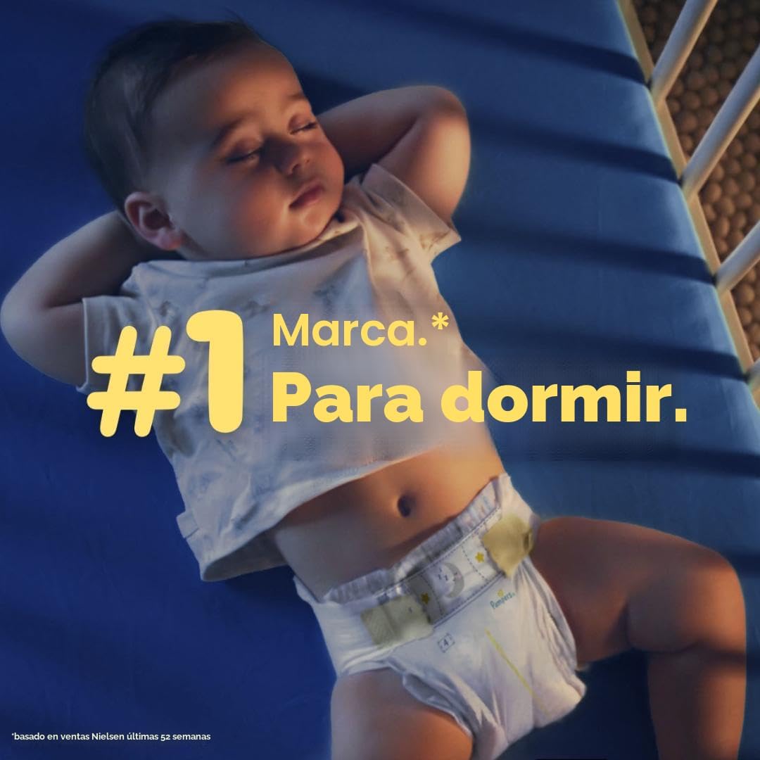 Pampers ZZZ Pañales Nocturnos, Talla 7 (41+ libras), 36 Unidades, P...