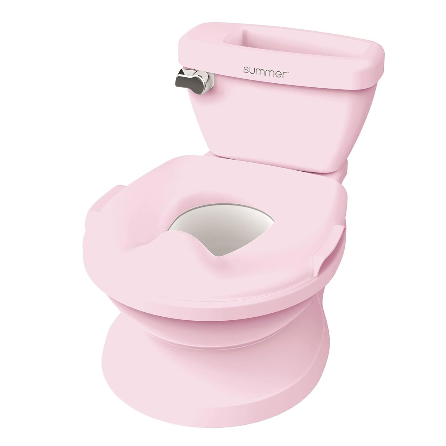 Ingenuity My Size Potty Pro en rosa, inodoro de entrenamiento infan...
