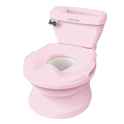 Ingenuity My Size Potty Pro en rosa, inodoro de entrenamiento infan...