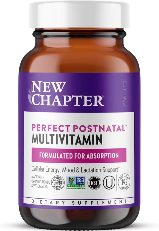 Tableta postnatal perfecta de New Chapter, ANC-221, 1, 1