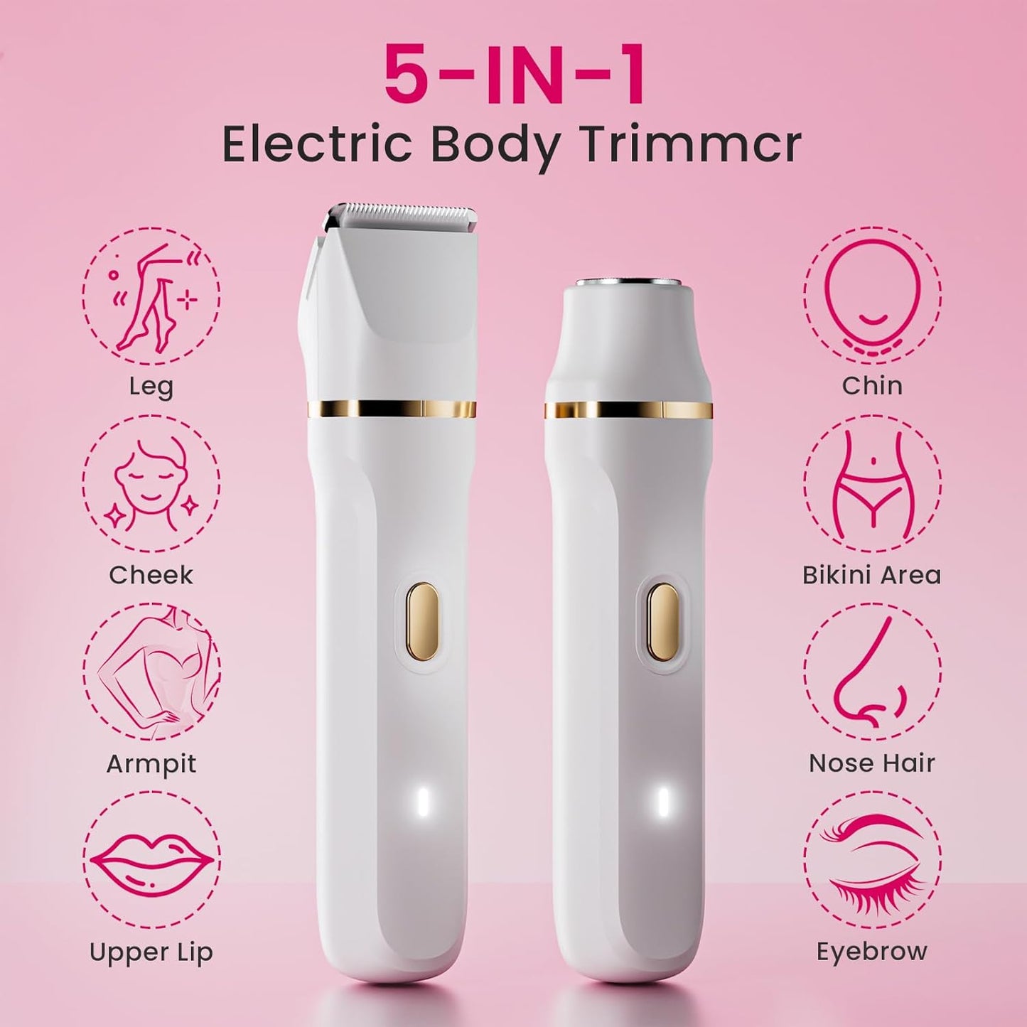 Maquinillas de afeitar eléctricas para mujeres, regalos del día de...